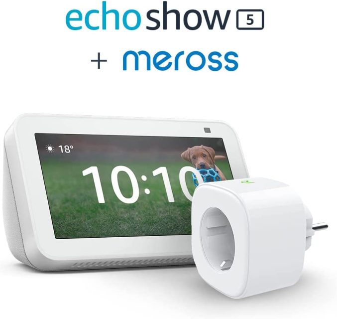 echo show 5 e smart plug meross