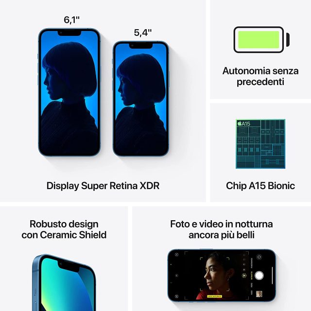 iPhone 13 Azzurro - 2
