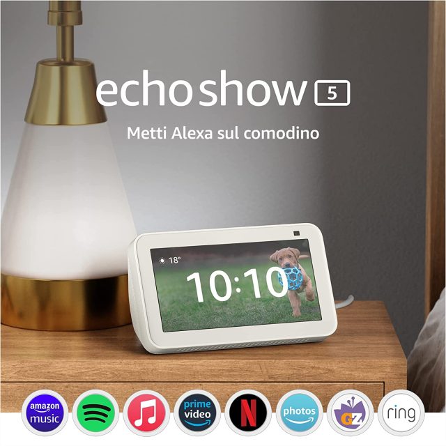 Echo Show 5 2a Gen 2021 - Bianco