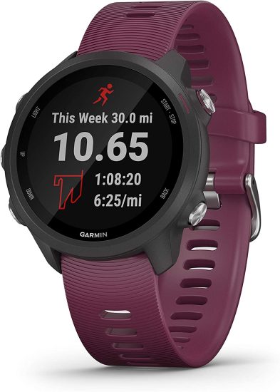 Garmin Forerunner 245 - Black-Merlot - 2