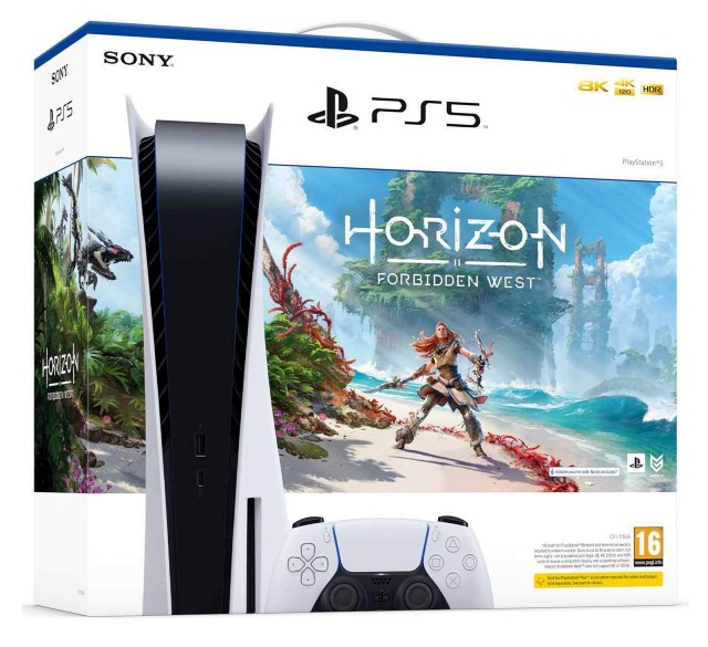PlayStation 5 con Horizon Forbidden West - Bundle