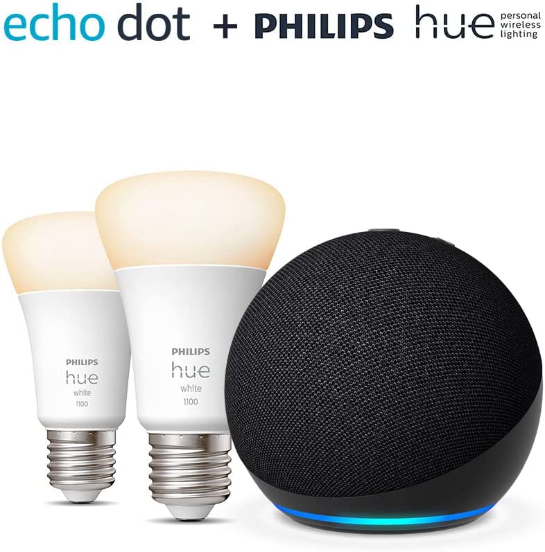 Echo Dot 5a Gen 2022 e Lampadine smart Philips Hue