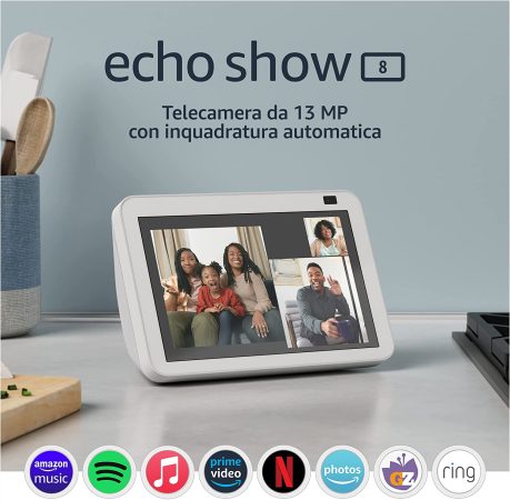 Echo Show 8 2a Generazione 2021 - Amazon