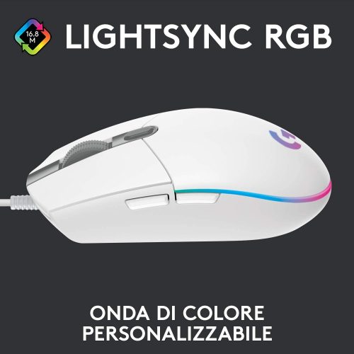 Mouse Logitech G203 - LED
