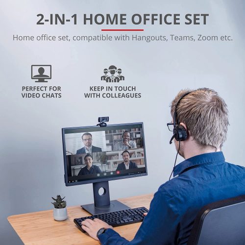 Trust Home Office set per Videoconferenze - 1
