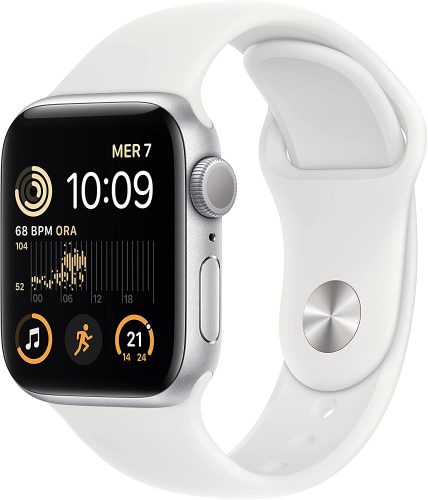 Apple Watch SE 2a Gen - Argento e Bianco