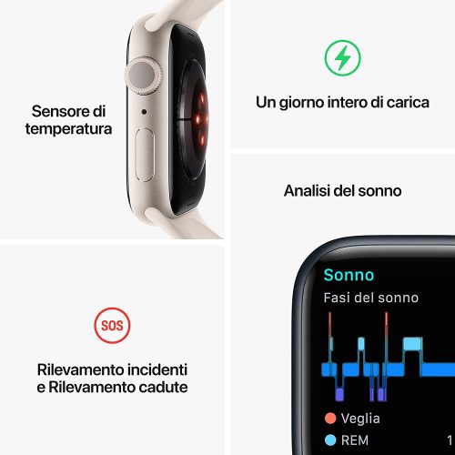 Apple Watch Series 8 - Panoramica Funzioni