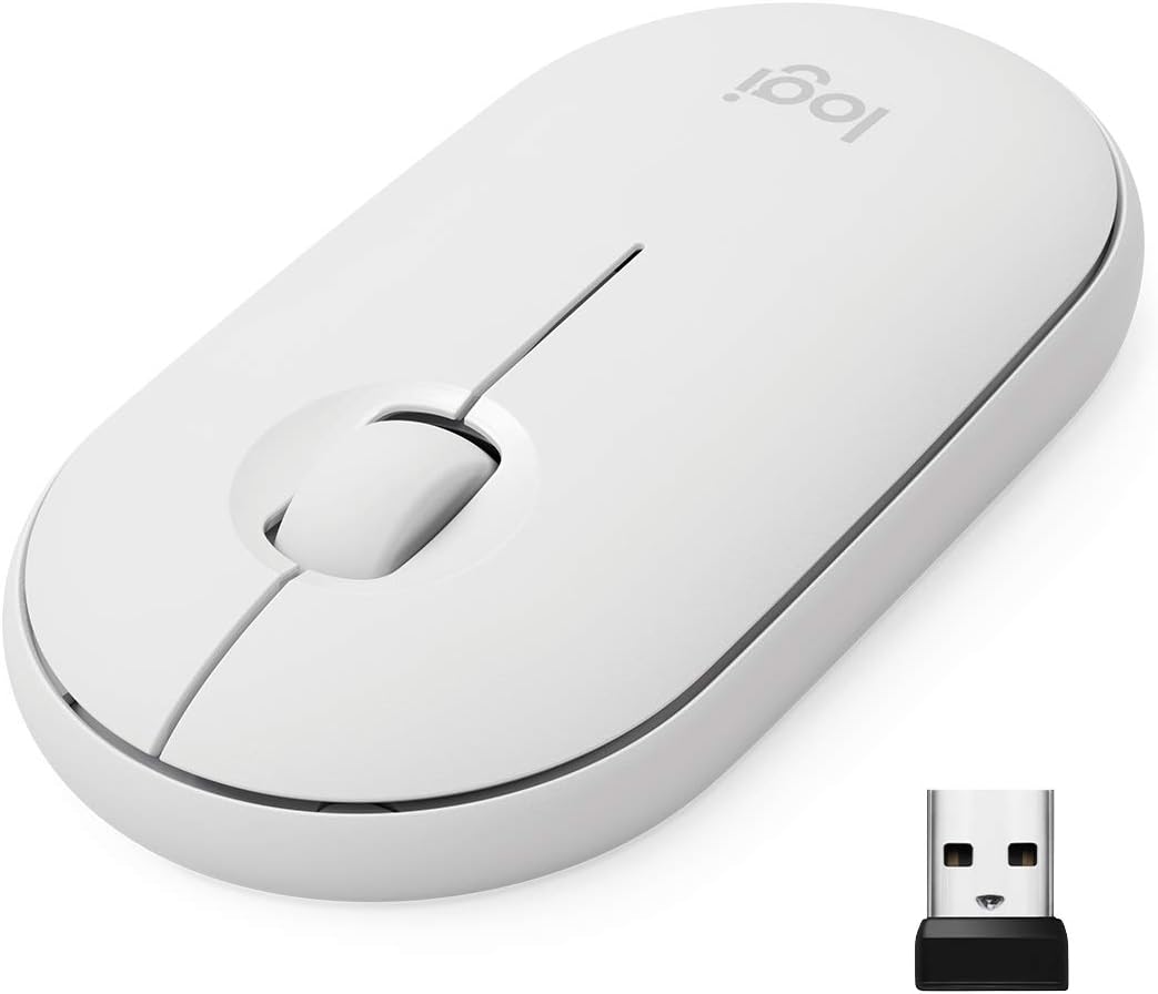 Logitech Pebble - Bianco - 1