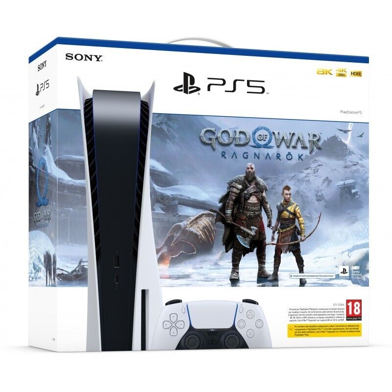 PlayStation 5 con God of War Ragnarok