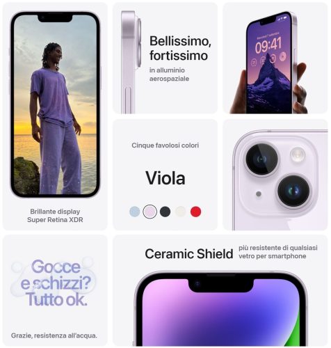 iPhone 14 - Viola - Panoramica - 1