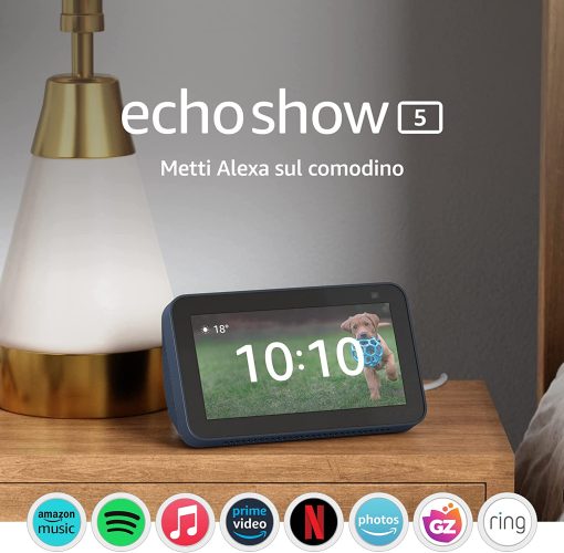 Amazon Echo Show 5 2a Gen - Blu Notte - 1