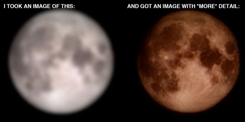 Samsung Galaxy S23 Ultra - Foto Luna Fake