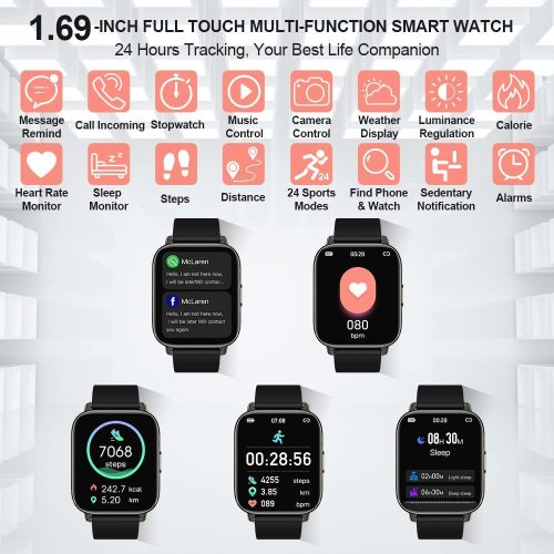 Smartwatch Molocy - Clone Apple Watch