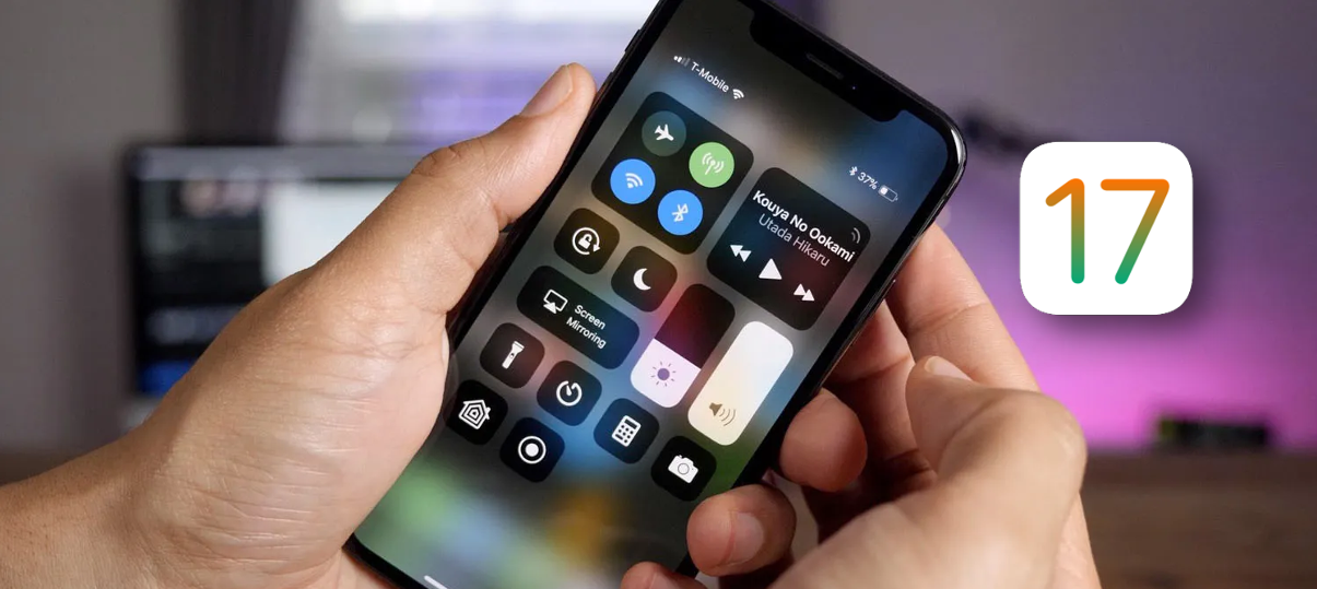 Nuovo centro di controllo con iOS 17