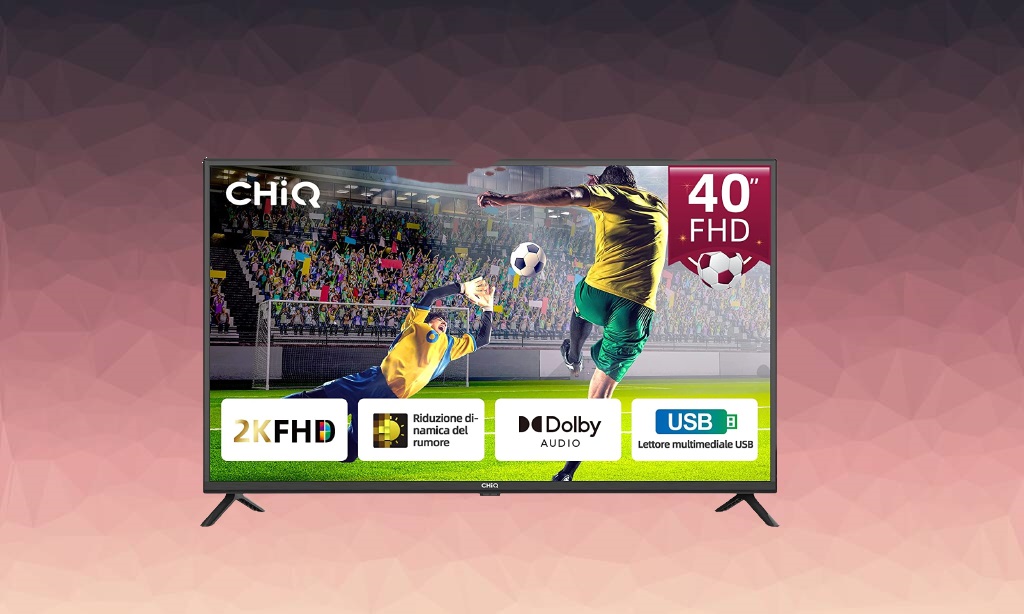 Il salotto di casa come un piccolo cinema con questa SMART TV da 40