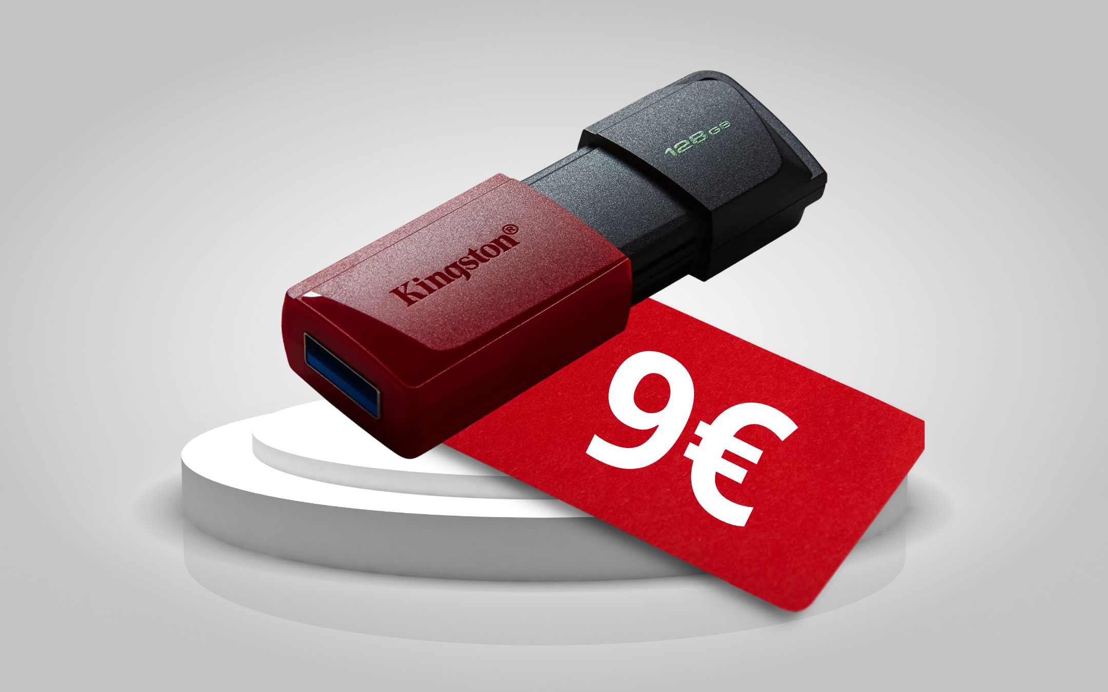 Chiavetta USB 3.2 Kingston da 128GB a soli 9 euro: e se ne compri 4 risparmi