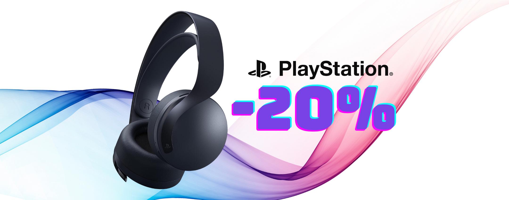 Sony PlayStation 5 Pulse 3D Wireless Headset: cuffie PERFETTE al 20% -  Melablog