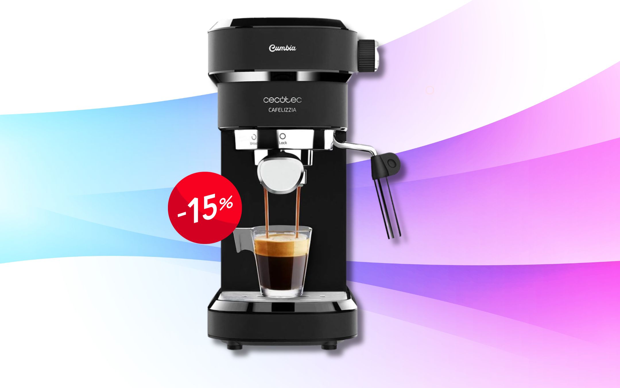 Caffè perfetto con la MACCHINA DA CAFFè Cecotec: oggi al 14% in meno -  Melablog