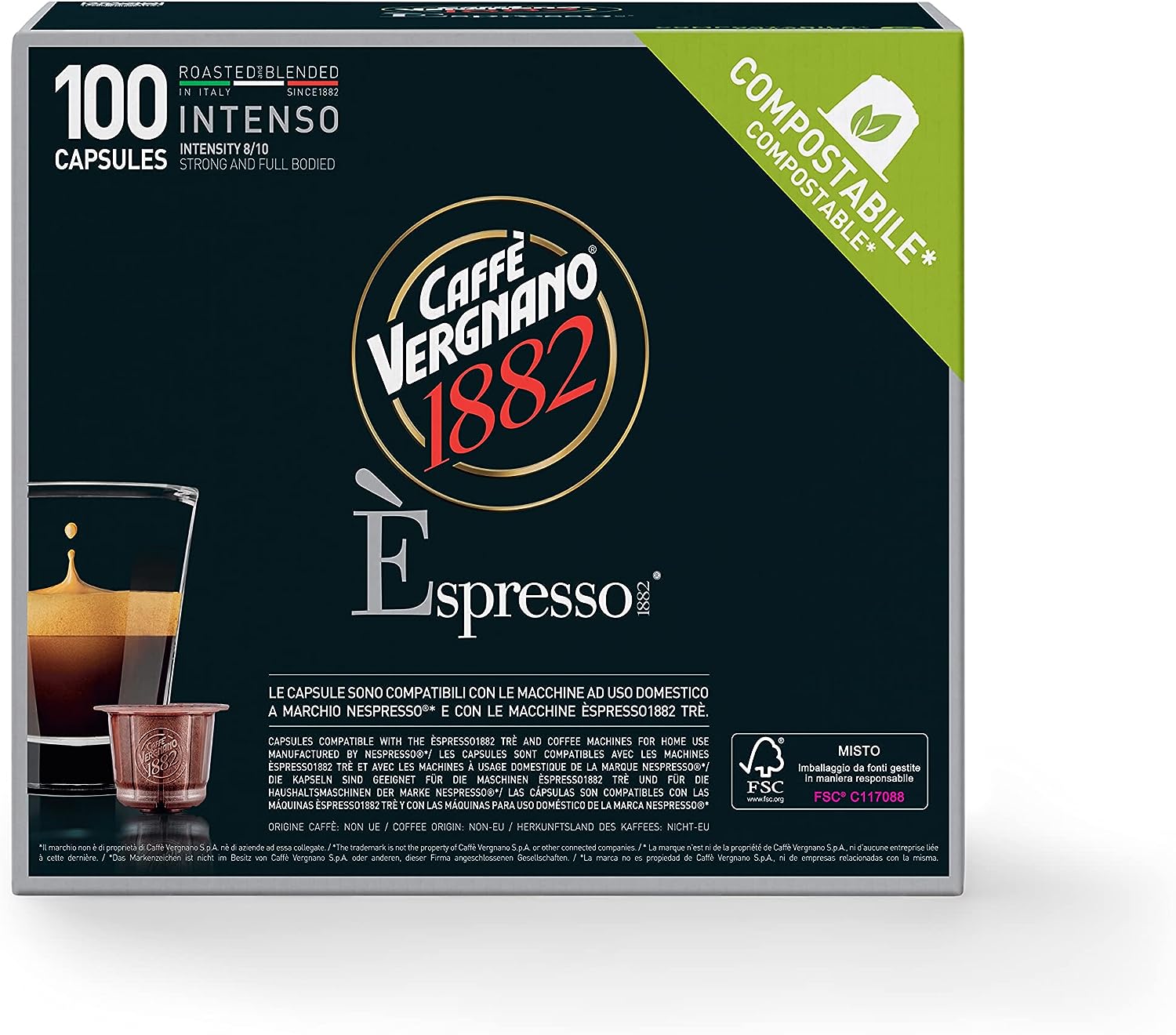 Macchina caffè Nespresso Mini Tre - VERGNANO