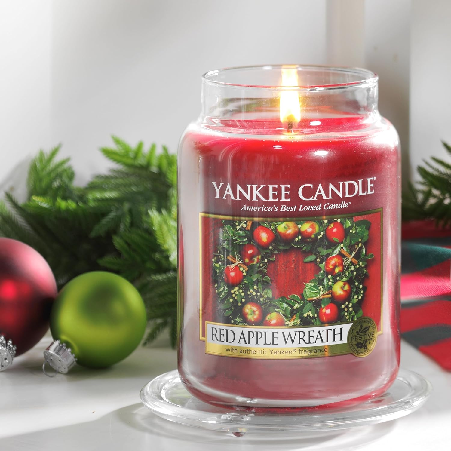 Yankee Candle Candela profumata in giara grande | Amore invernale | Durata  Fino a 150 Ore