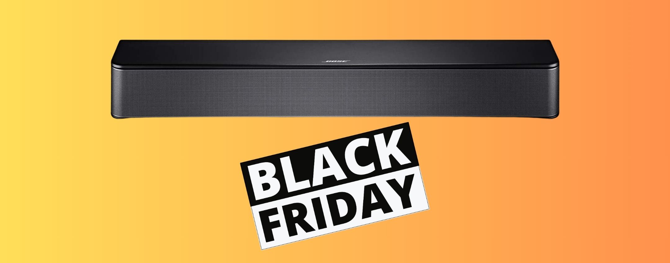 Bose Solo Soundbar Series II al MINIMO STORICO Black Friday (149