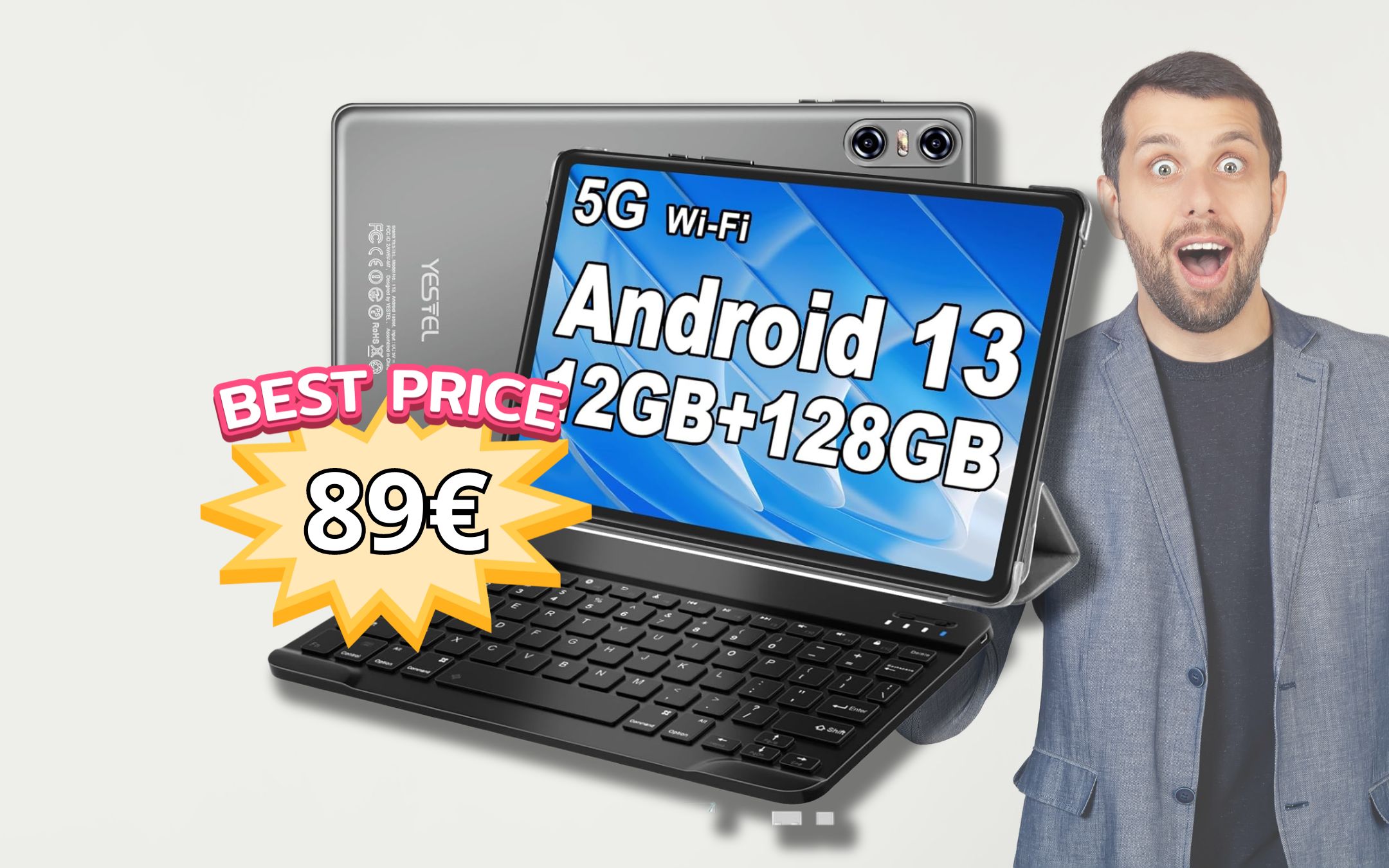 SOLO 89€ per il Tablet Android che ti rivoluziona la vita: scoprilo in  sconto! - Melablog