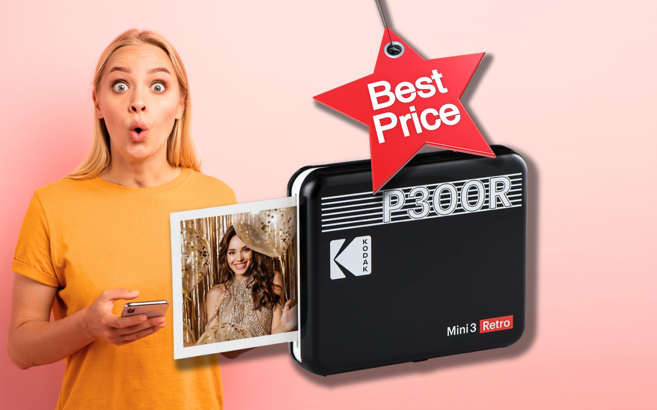 Stampante fotografica KODAK Mini 3 Retro: portala sempre con te a prezzo  SHOCK! - Melablog