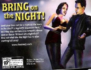 Night Life prossima espansione per The Sims 2?