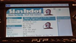 Il Web sulla PSP