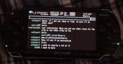 IRC + PSP = Figata inutile
