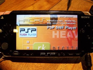 Flash Player amatoriale per PSP