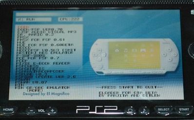 Caricare software amatoriale su PSP con GTA Liberty City