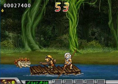 Un clone di Metal Slug in formato flash