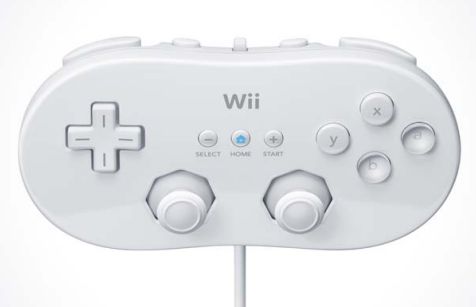 Il controller old-school del Wii