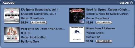 Electronic Arts su iTunes