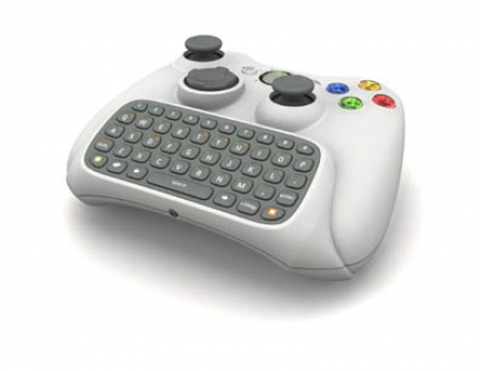 Xbox 360: ecco il joypad con tastiera incorporata