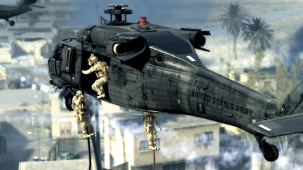 L'immagine 3D di Call of duty 4