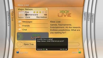 Live Messenger su Xbox 360