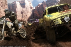 Modalità Time Attack disponibile per Motorstorm