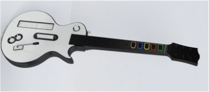 Chitarra speciale per Guitar Hero III su Wii