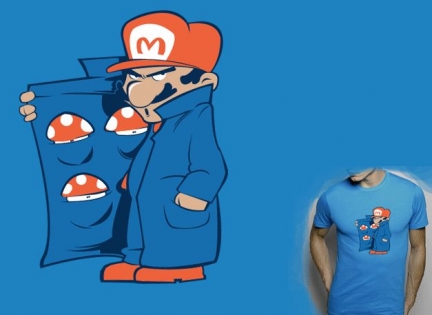 La maglietta di Mario in versione 