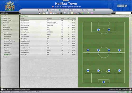 Online la demo di Football Manager 2008