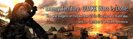 Quake Wars: demo e data di uscita