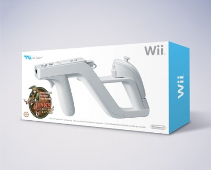 Link's Crossbow Training in bundle con Wii Zapper