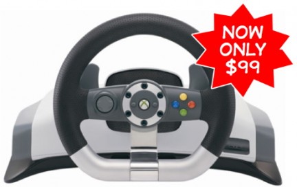 Ribasso di prezzo per il Microsoft Wireless Racing Wheel