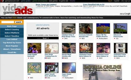 Videogame ads: lo YouTube degli annunci videoludici