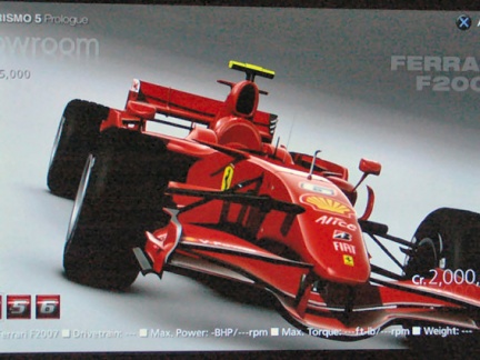 Gran Turismo 5 Prologue: Ferrari F2007 in immagini