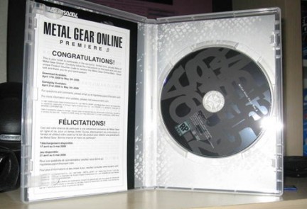 Beta di Metal Gear Online garantita con la prenotazione di MGS 4