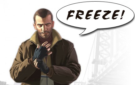 I freeze di Grand Theft Auto IV