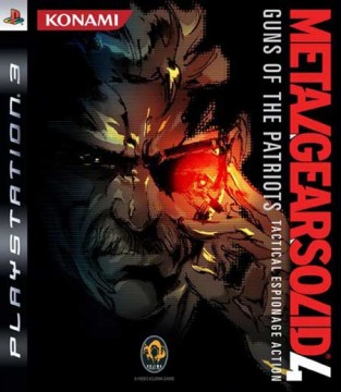 Metal Gear Solid 4: la copertina europea